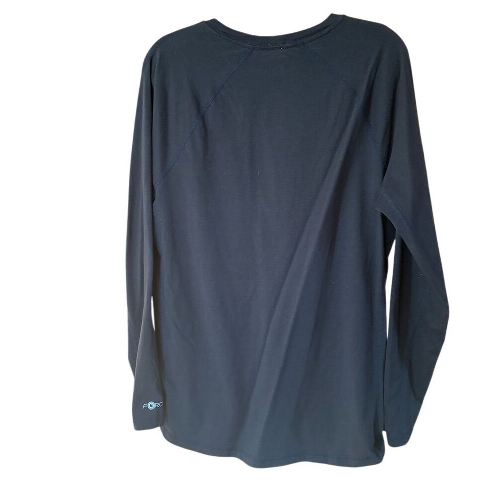 Carhartt Men's Blue Long-Sleeve Relaxed Fit Pocket T-Shirt Size M - Picture 4 of 8